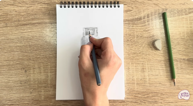 Рисуем Газовый баллон