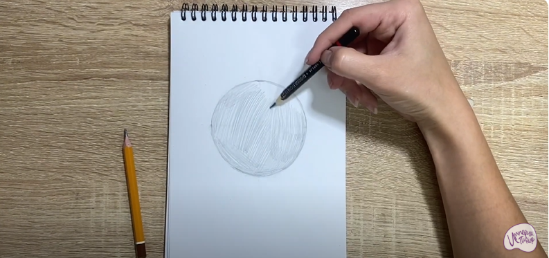 Рисуем Гимнастический мяч