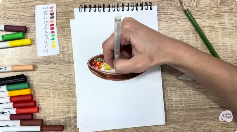 Рисуем Шакшука