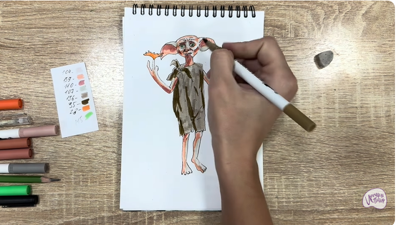 Рисуем Добби