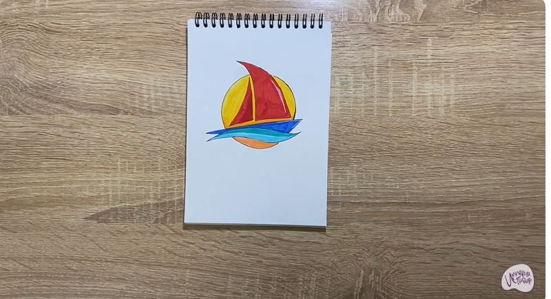 Рисуем Алые паруса