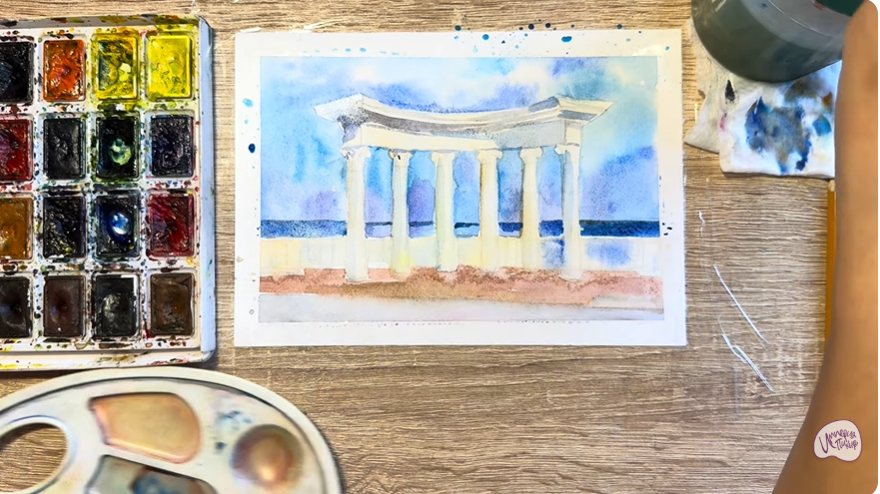 Рисуем Алушта