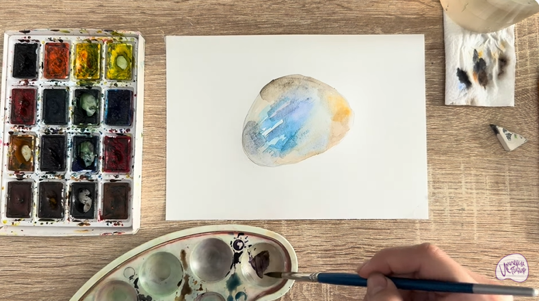 Рисуем Лунный камень