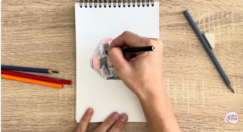 Рисуем Альмандин