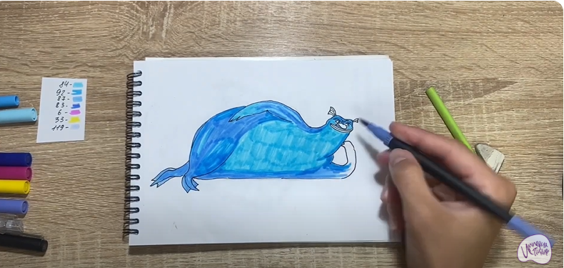 Рисуем Водяной из "Кощей. Начало"
