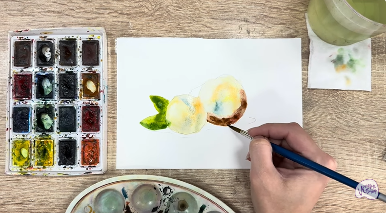 Рисуем Макадамия