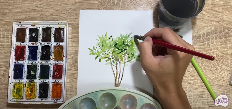 Рисуем Айлант