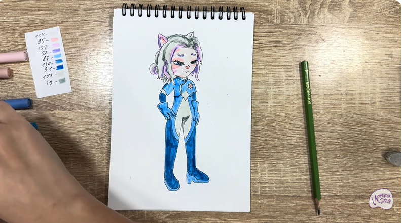 Рисуем Глэйсер из "Джи-Джи Бонд"