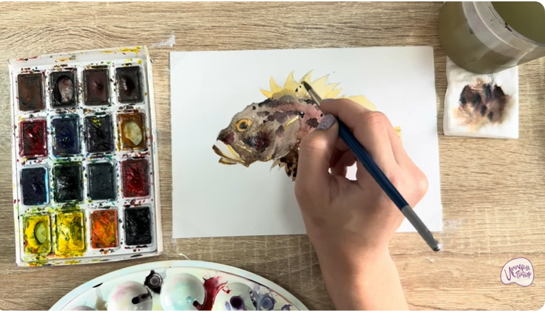 Рисуем Скорпена