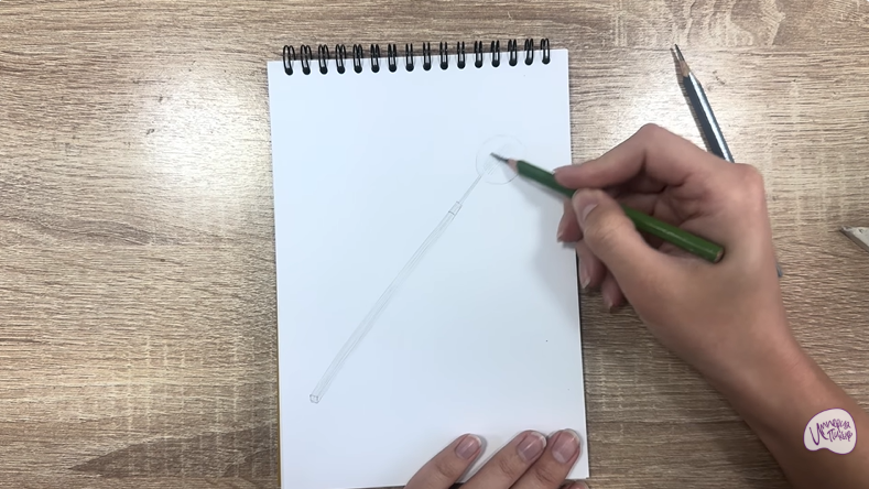 Рисуем Стоматологическое зеркало