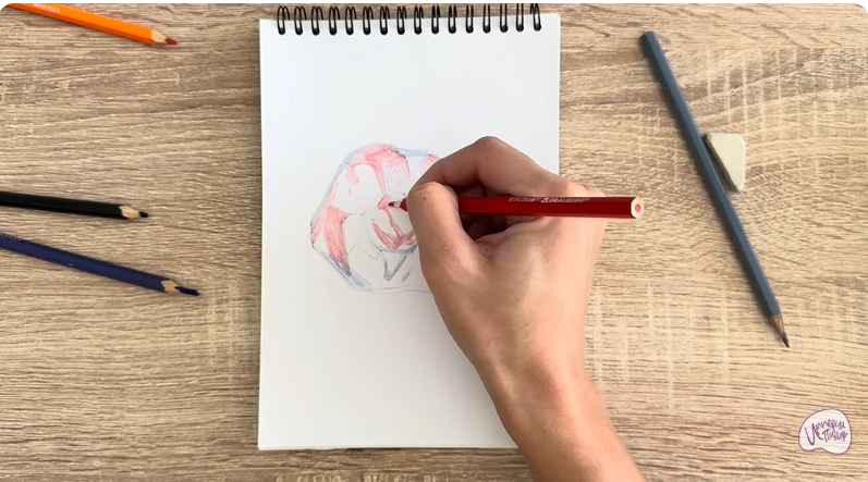 Рисуем Альмандин