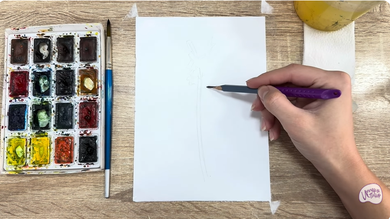 Рисуем Яснотка