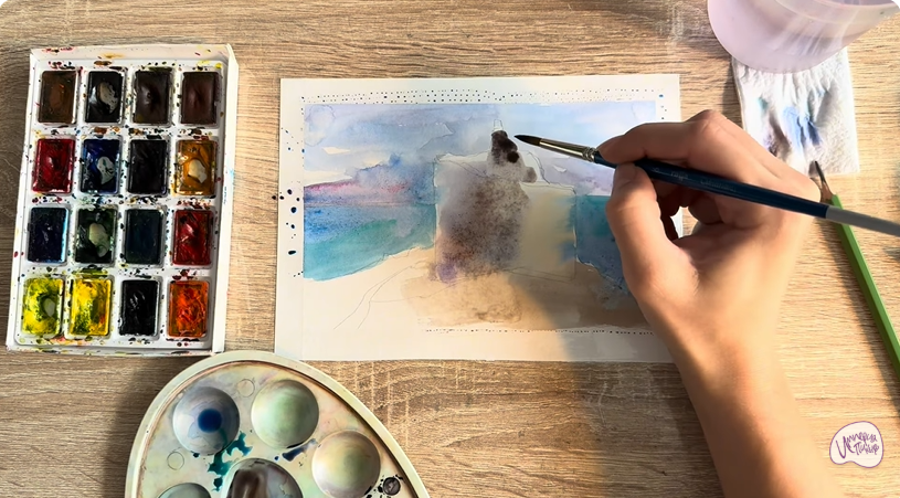 Рисуем Чобан-Кале