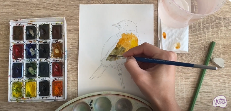 Рисуем Большой чекан