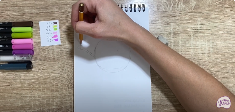 Рисуем Бублик из "Геройчики"