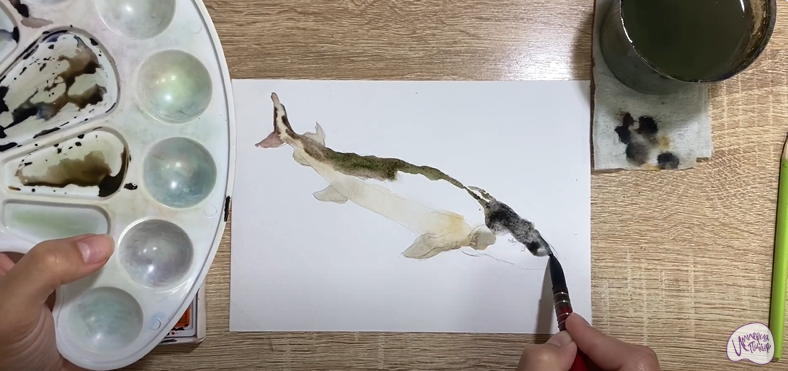 Рисуем Стерлядь