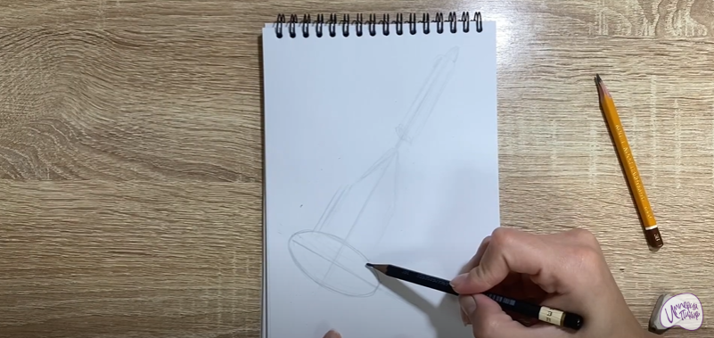 Рисуем Пресс для картофеля