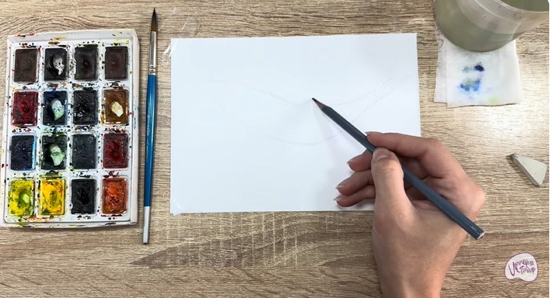 Рисуем Селёдка