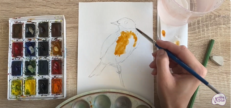 Рисуем Большой чекан