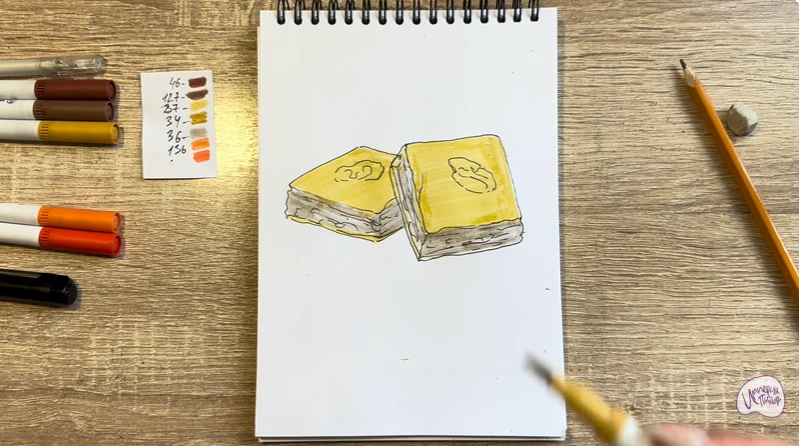 Рисуем Пахлава
