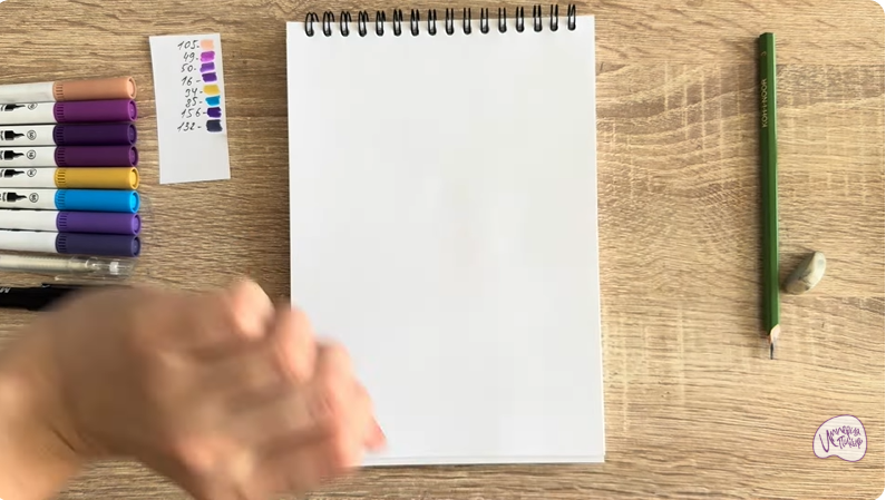 Рисуем Шамаханская Царица из "Три богатыря"