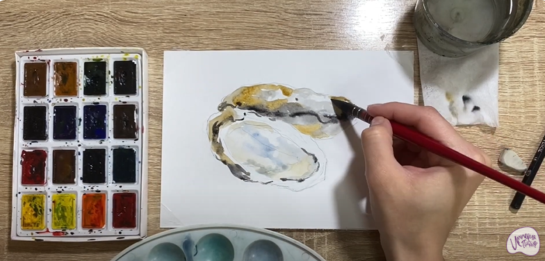 Рисуем Устрица