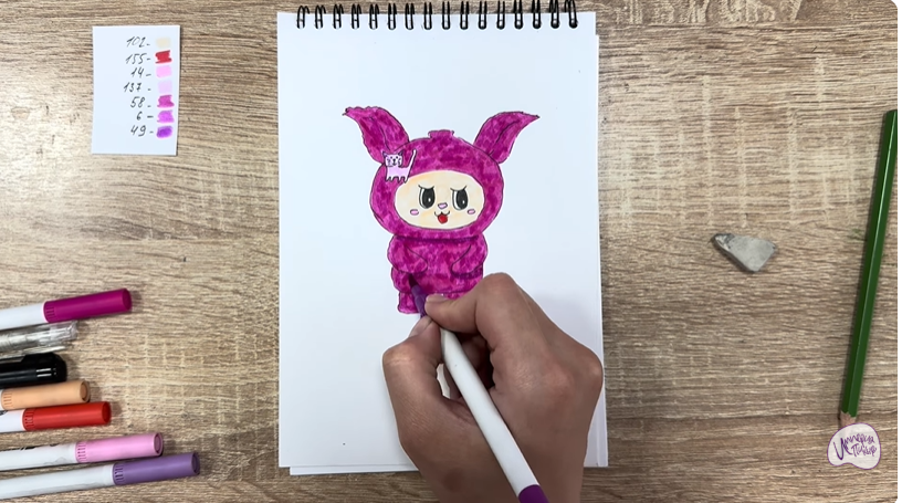 Рисуем Йокими