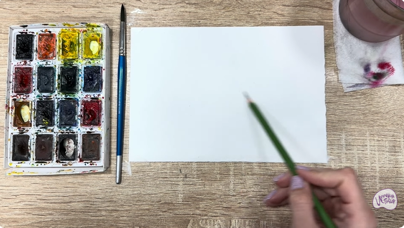 Рисуем Таволга