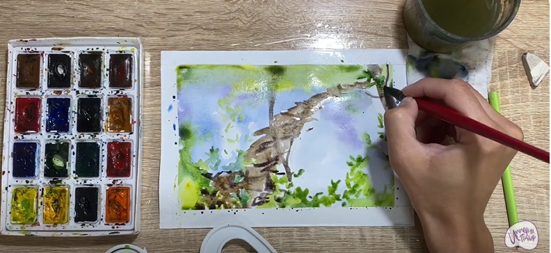 Рисуем Бобровая платина
