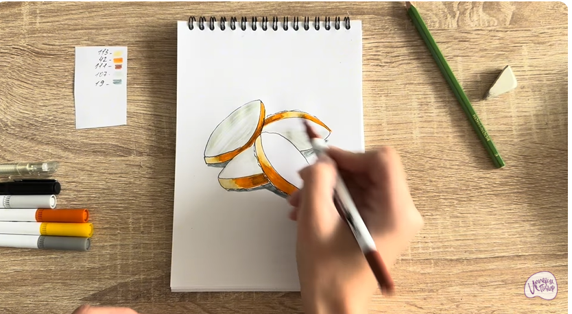 Рисуем Калиссоны