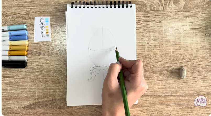 Рисуем Яйцо Фаберже