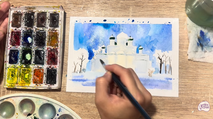 Рисуем Переславль-Залесский