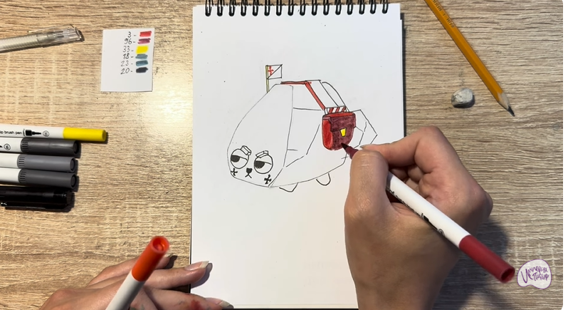 Рисуем Коул из "Мир Денди"