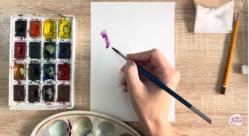 Рисуем Вереск