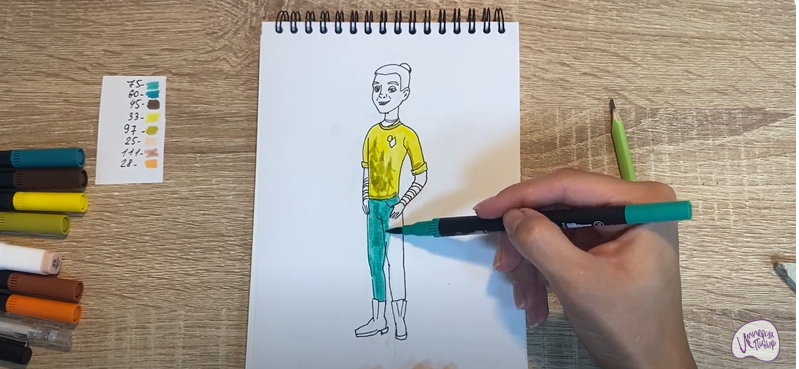 Рисуем Васко из "Царевны"