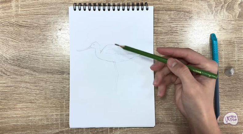 Рисуем Шилоклювка