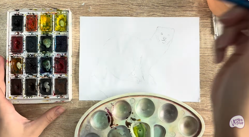 Рисуем Колонок