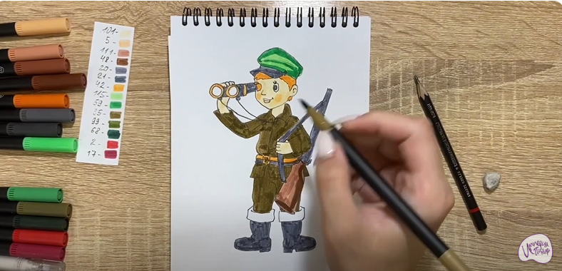 Рисуем Пограничник