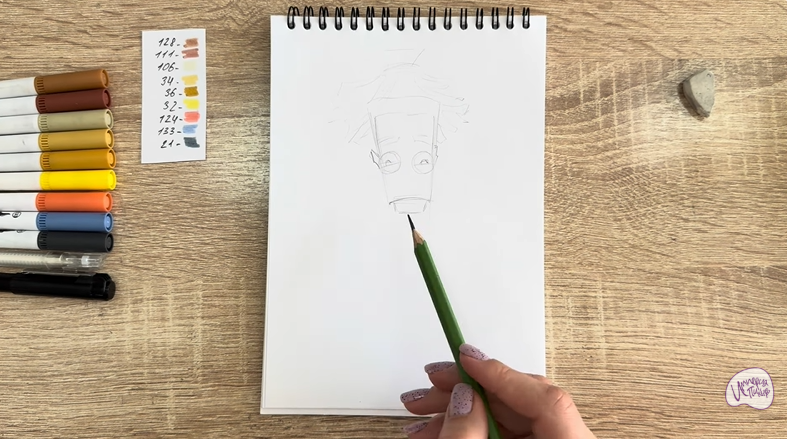 Рисуем Баквит из "Герои Энвелла"