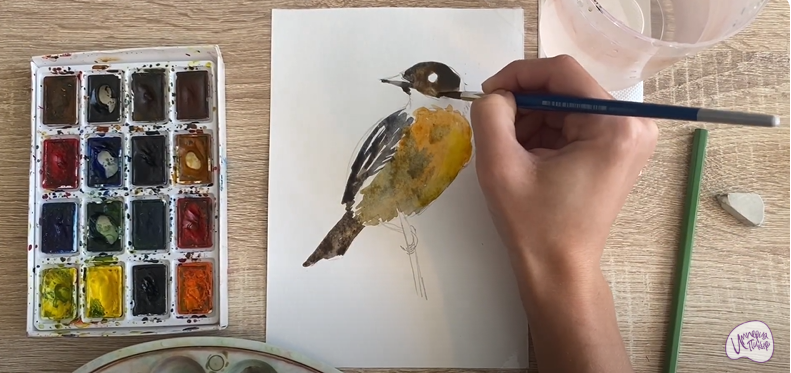 Рисуем Большой чекан