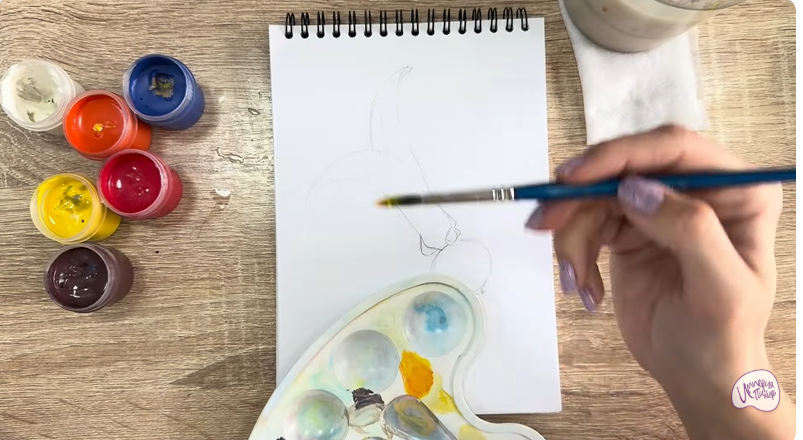 Рисуем Диптерокарпус