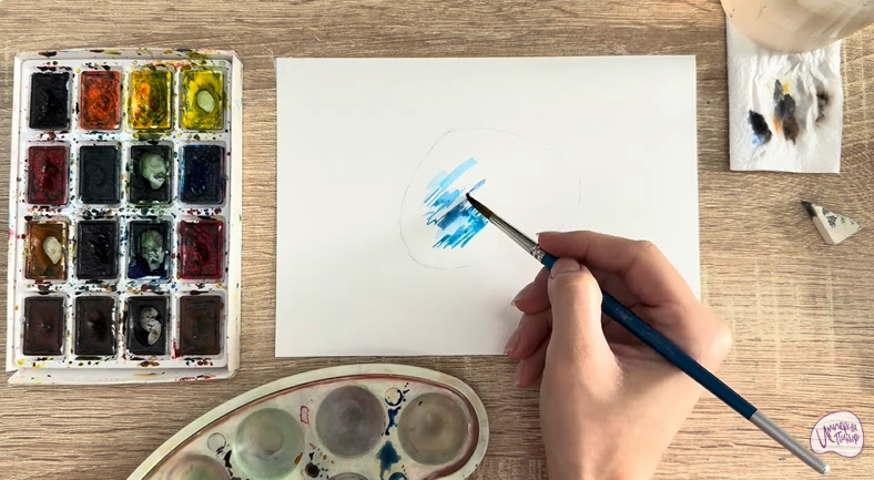 Рисуем Лунный камень