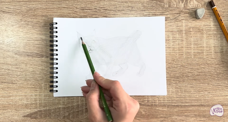 Рисуем Пиксибоб