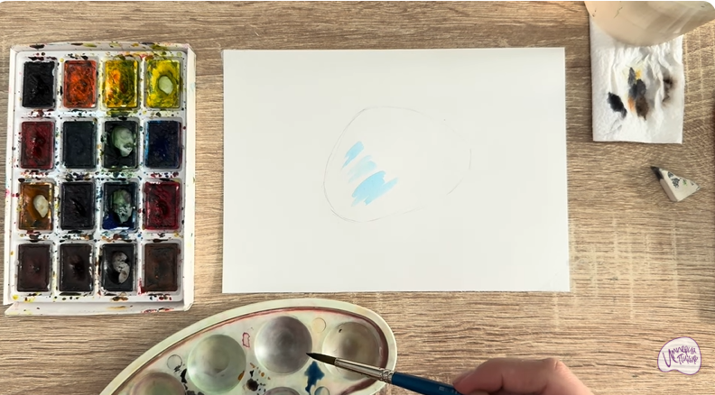 Рисуем Лунный камень