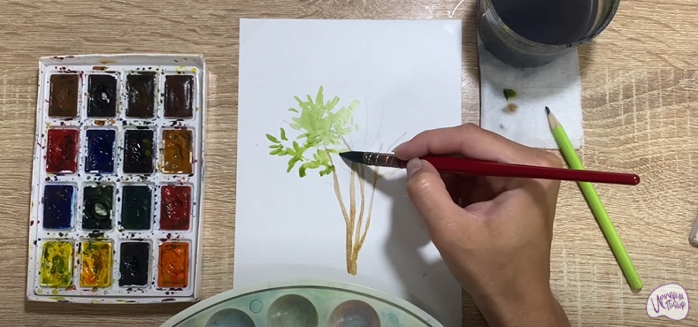 Рисуем Айлант