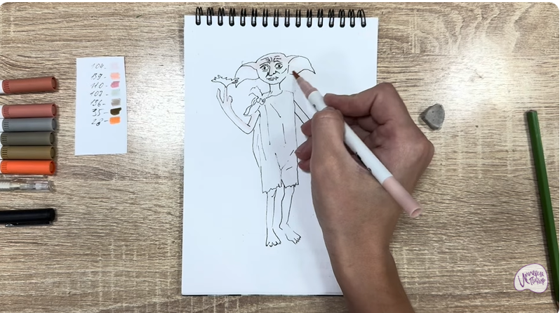 Рисуем Добби