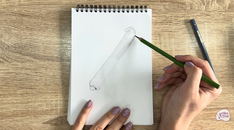 Рисуем Коклюшки для завивки