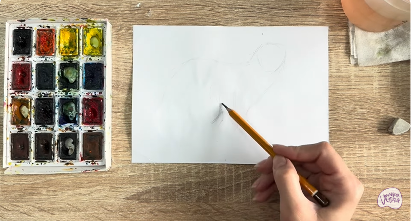 Рисуем Колонок