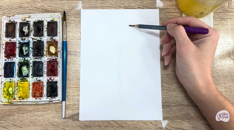 Рисуем Яснотка