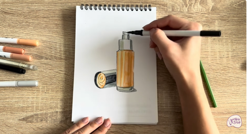 Рисуем Тональный крем